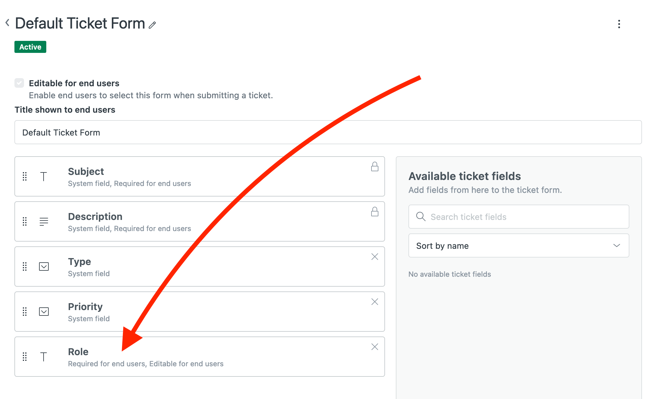 Zendesk required custom fields