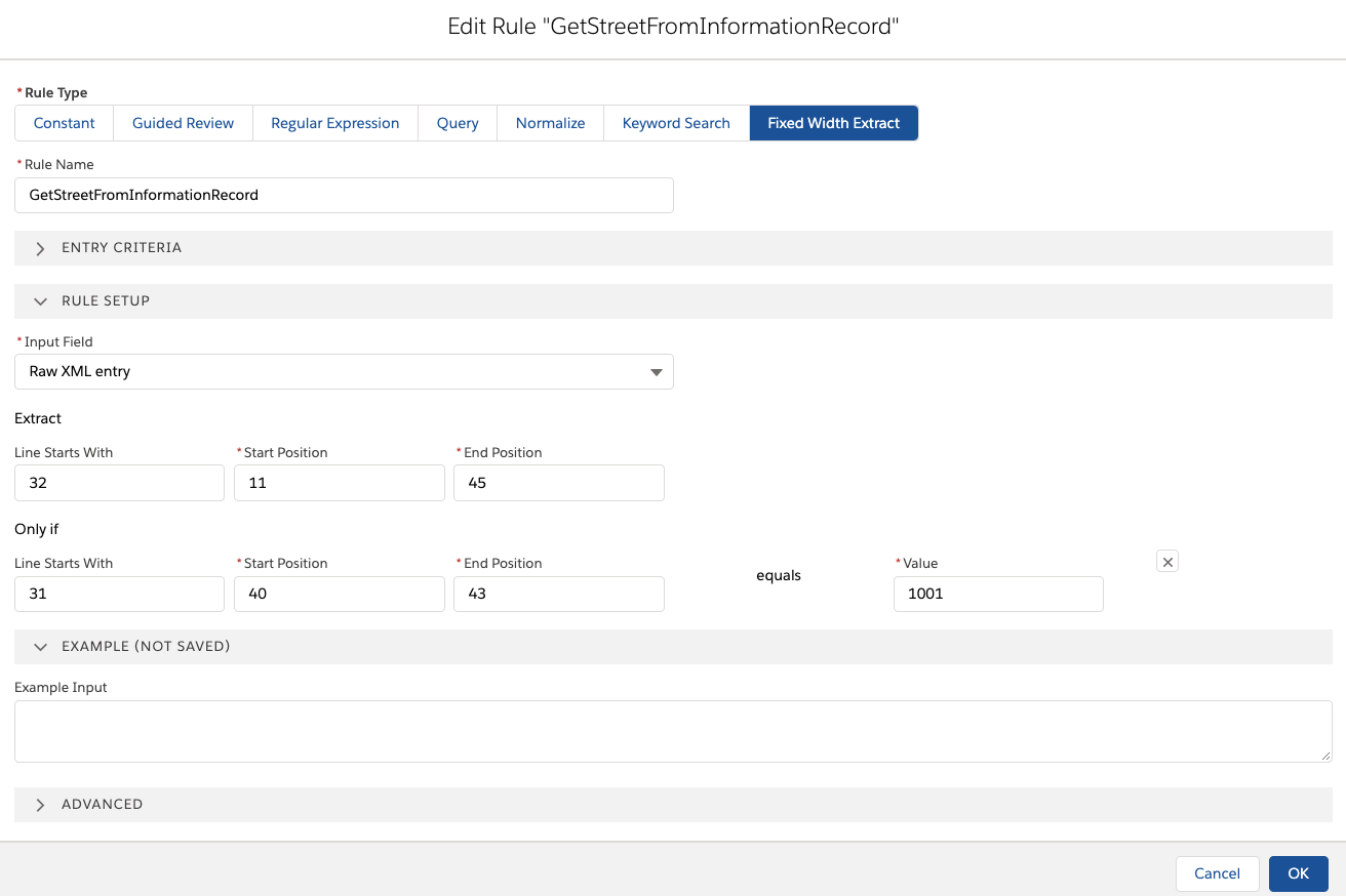 CODA guided matching fixed with street parsing