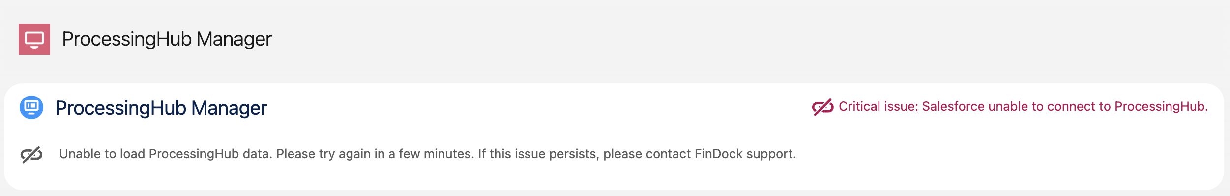 Connection issue