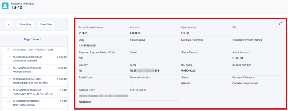 Manual Review FieldSet 3