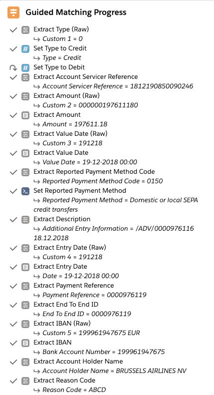 New Guided Matching ruleset for CODA files