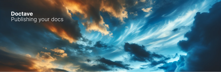 upload documentation to Doctave