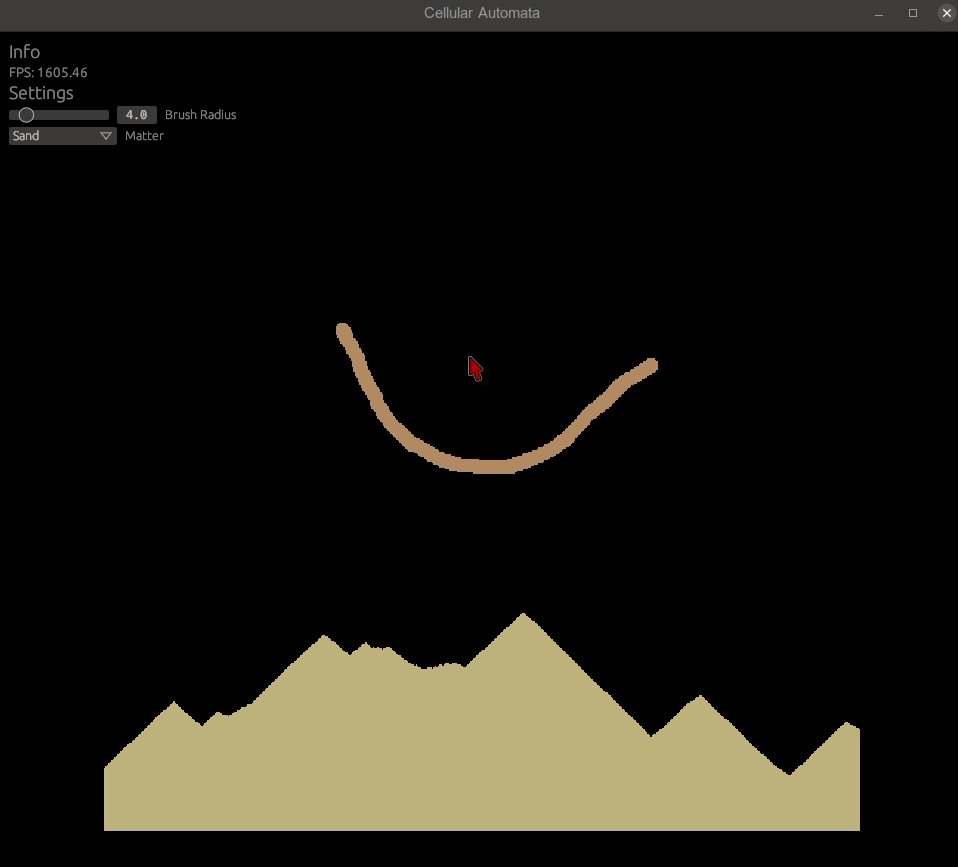 sandfall