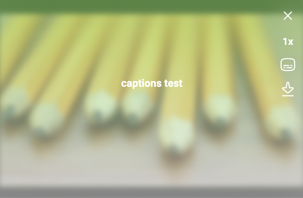 Setting the player's top 50% background color