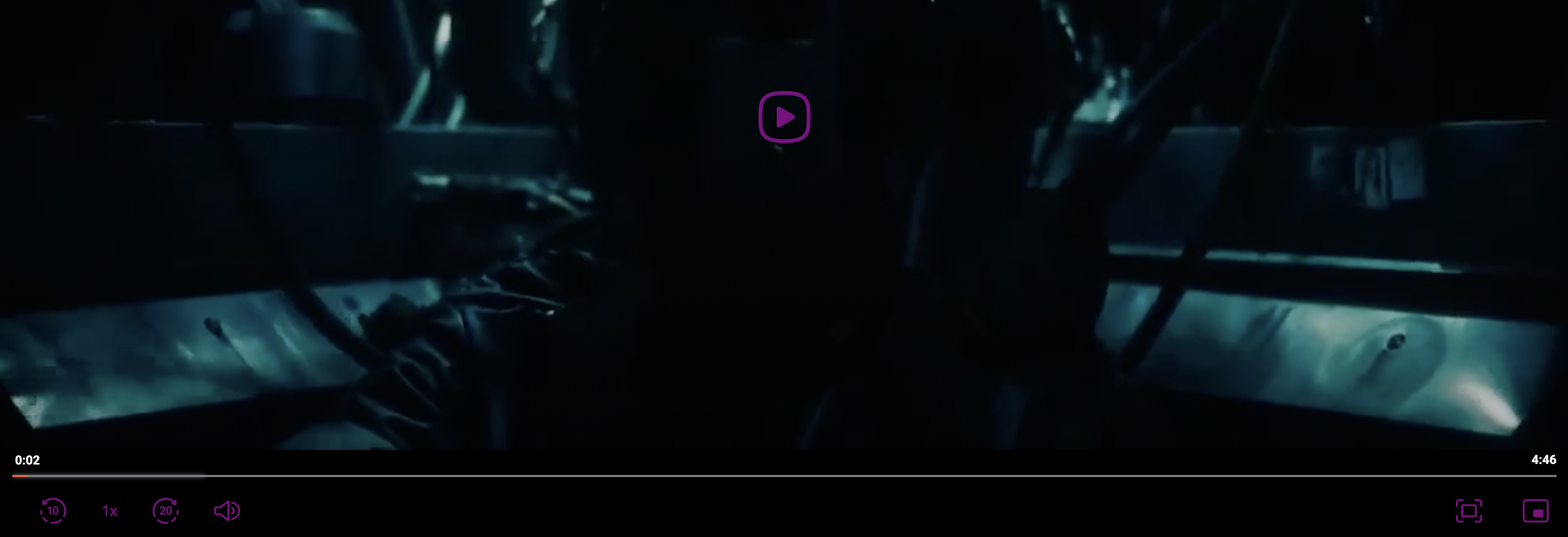 Showing customized player UI