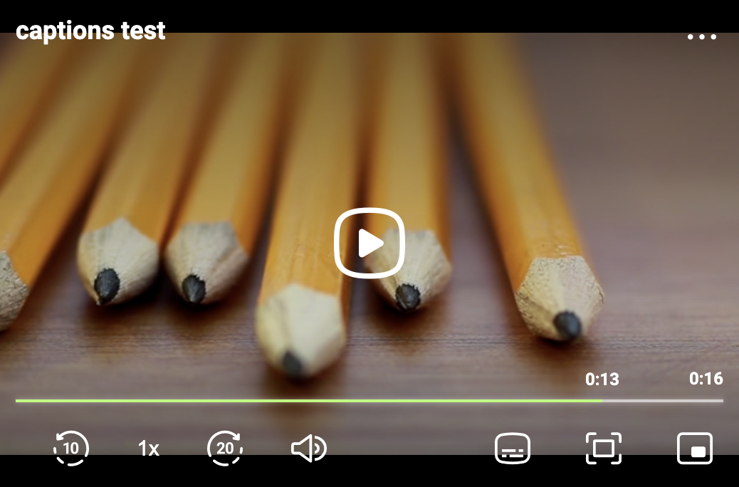 Setting the playback bar color for already played section