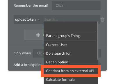 Associating a value with the new field